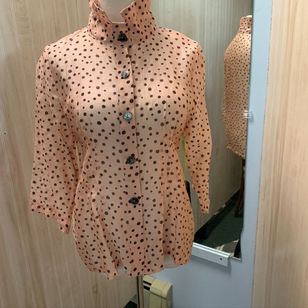 NWT - Trisha Tyler Button Front Top/Jacket